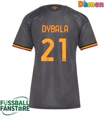 AS Roma Paulo Dybala #21 Replik 3rd trikot Damen 2026-27 Kurzarm